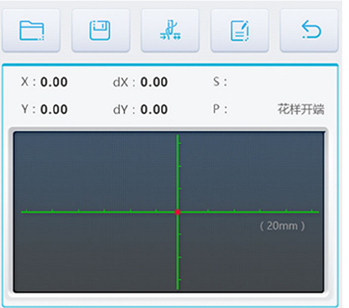 伍翔恒信特種縫紉機(jī)電控系統(tǒng)界面設(shè)計(jì)